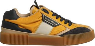 Dolce & Gabbana Miami Lage Sneakers - Dames - Sneakers - Veelkleurig - 39 EU - Katoen - Schoenen