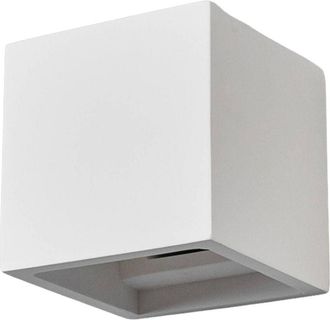Lindby L&aacute;mpara De Pared freja En Blanco Cer&aacute;mica, Arcilla, Yeso - Lindby