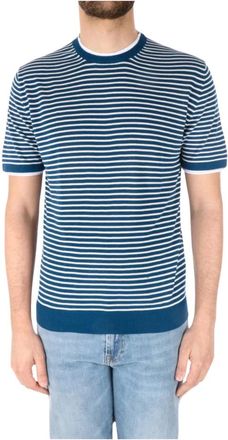 Daniele Fiesoli Heren, Truien, Blauw, Maat: M Katoen