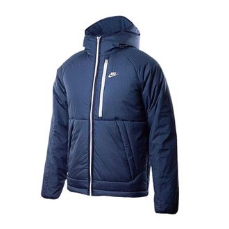 Nike Heren Sportswear Therma-Fit gewatteerd jack (Donkerblauw)