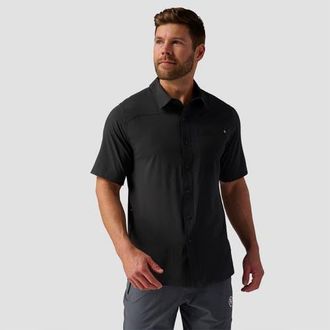 Backcountry Slickrock Short-Sleeve Button-Up Jersey - Mens in Black at Nordstrom, Size X-Large