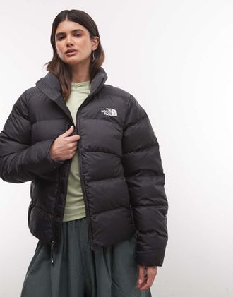 The North Face giacca Saikuru nera e grigia-Nero