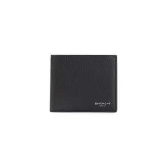 Givenchy Black Billfold Calf Leather Wallet-Uomo
