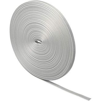Schellenberg 11421 Cintino Per Tapparelle Avvolgibili 14 Mm X 50 M - Sistema Mini, Cinghia Tapparella Grigio