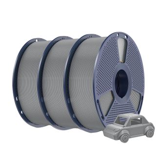 OEM Filamento Per Stampante 3d, Materiale Petg, Diametro 1,75 Mm, 3kg Grigio