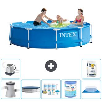 Intex Piscina Con Estructura Redonda - 305x76 Cm - 8-piezas S31653
