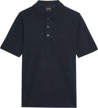 Lyle & Scott Superfine Polo Shirt - Heren - Polos - Blauw - XL - Katoen - Tops