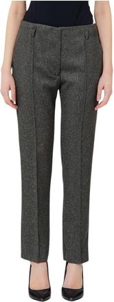 Liu Jo Pant.ts Sigaretta - Dames - Slim Fit Broeken - Grijs - XL - Polyester - Broeken
