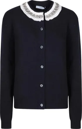 Prada Mujer, Jerseys, Azul, Talla: S