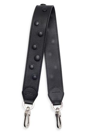 Longchamp Studded Leather Bag Strap in Black at Nordstrom Rack
