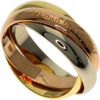 Cartier Yellow Gold (18K) Pink Gold (18K) White Gold (18K) Band Ring (Pre-Owned)