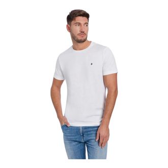 Dondup Heren, Tops, Blauw, Maat: S Katoen