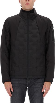 BOSS Black Polyester Hybrid Down Jacket