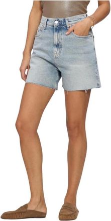 Tommy Jeans Dames, Korte broeken, Blauw, Maat: W29 Denim