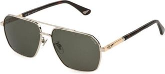 Police New Crossroads 4 Splq 85 - Heren - Zonnebrillen - Grijs - 61 MM - Accessoires
