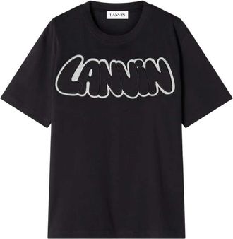 Lanvin T-Shirt mit Applikation