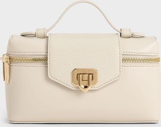 Charles & Keith Arwen Top Handle Vanity Bag