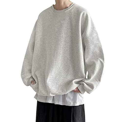 Pull sans manches Loose Fit avec encolure en V - Gris foncé - HOMME | H