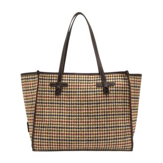 Gianni Chiarini Marcella Tote - Dames - Tassen - Beige - Maat: ONE Size Leer
