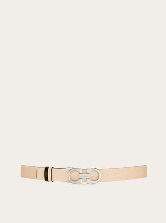 Ferragamo Women Reversible and adjustable Gancini belt Pink