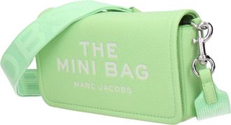 Marc Jacobs Womens Green Leather Crossbody Bag