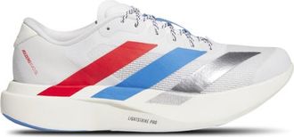 adidas Mens adidas adiZero Evo SL - Running Shoes Footwear White/Pure Ruby/Bright Royal Size 10.0