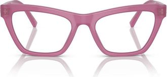 Dolce & Gabbana DG33592966 Cat-Eye Full Rim Eyeglasses - Pink