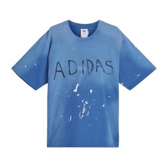 adidas Sftm 007 Short-Sleeve Tee - Heren - Sportshirts - Blauw - M - Katoen - Fitness