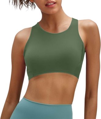 Generic Womens Racerback Bikini Tops Quick Dry Modest Swimsuit Sports Summer Bikini Bra Full Coverage Beach Party Essentials Yoga Cycling Gym Tank Tops