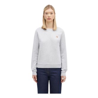 Maison Kitsun&eacute; Donna, Felpe, Grigio, M, new