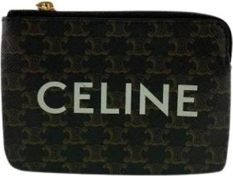 Celine Pre-owned Clutches, female, Brown, Size: ONE SIZE Pre-owned Coin Purse / Coin Case
