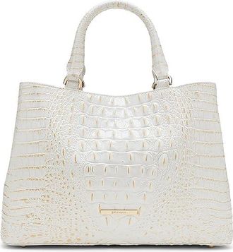 Brahmin Small Denise Cross Body Womens Handbags Chantilly, Leather