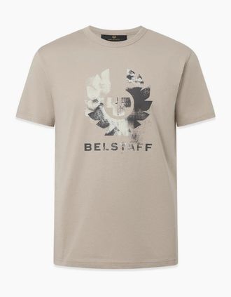 Belstaff Mens Belstaff Blur T-Shirt Concrete - Tan - Size: 42