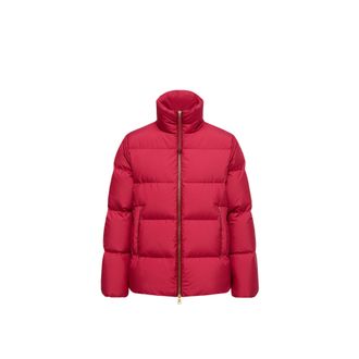 Moncler Moncler Vivantesse Short Down Jacket, Women, Red, Size: 00