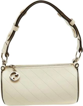 Gucci Pre-owned Mini Bags, female, White, Size: ONE SIZE Pre-owned Blondie Mini Bag