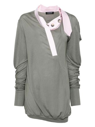 Kiko Kostadinov Top Howe - Grigio