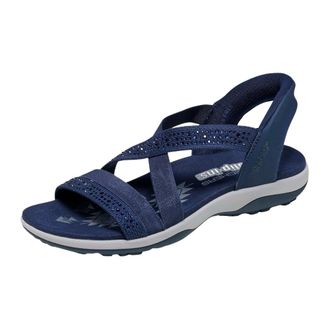 Skechers Sandalen - Dames - Schoenen - Blauw - Maat: 38 EU