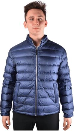 Mackage James Blauwe Donsjas - Heren - Gewatteerde jassen - Blauw - L - Jassen