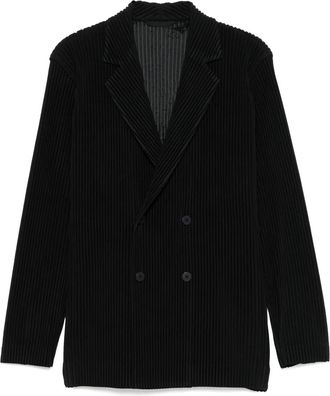 Homme Plissé Issey Miyake Blazer Tailored Pleats 1 - Nero