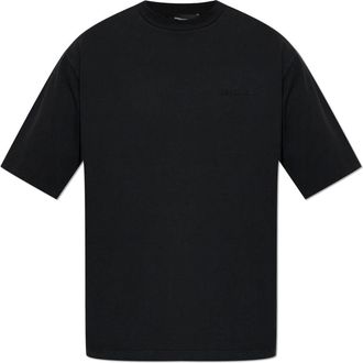 Dsquared2 T-shirt met logo - Heren - T-shirts - Zwart - S - Katoen - Tops