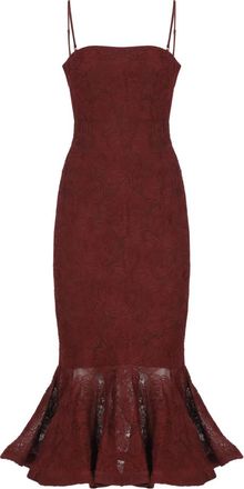 Rotate Rotate Birger Christensen, Kleedjes, Dames, Rood, XS, Mermaid Jurk