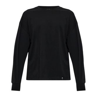 Palm Angels Camiseta de manga larga de algod&oacute;n - Tops - Hombre - Negro - 2XL