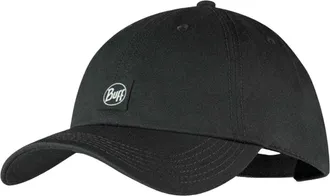 Buff Baseballcap met logo voor volwassenen (Grafietgrijs)
