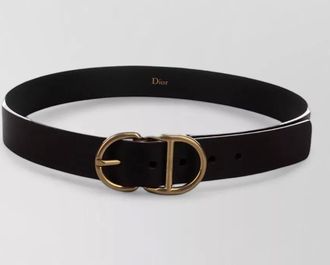 Dior leather belt