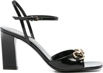 Gucci Black Ankle strap Heels