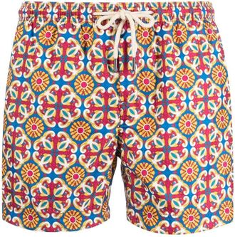 Peninsula Amalfi swim shorts - men - Recycled Polyester/Elastane/Polyamide - M - Red