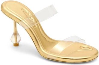 Cult Gaia Demi Sandal in Brass at Nordstrom, Size 38