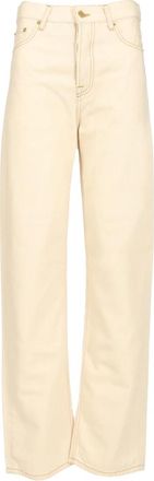 Darkpark Gale Relaxed Fit Jeans - Dames - Regular Fit Jeans - Beige - W25 - Katoen - Jeans