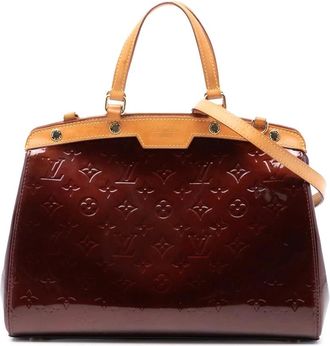 Louis Vuitton Pre-owned Handbags, female, Red, Size: ONE SIZE Pre-owned Patent Leather Handbag