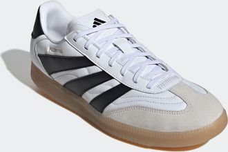 adidas Fussballschuh ADIDAS PERFORMANCE PREDATOR FREESTYLE IN, Damen, Gr. 39, schwarz-weiss (cloud wei&szlig;, core schwarz, gold metallic), Leder, Synthetik, Schu